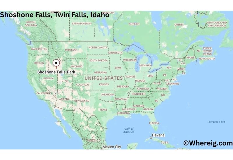 Where is Shoshone Falls Located inTwin Falls, Idaho Where is Shoshone Falls Located inTwin Falls, Idaho