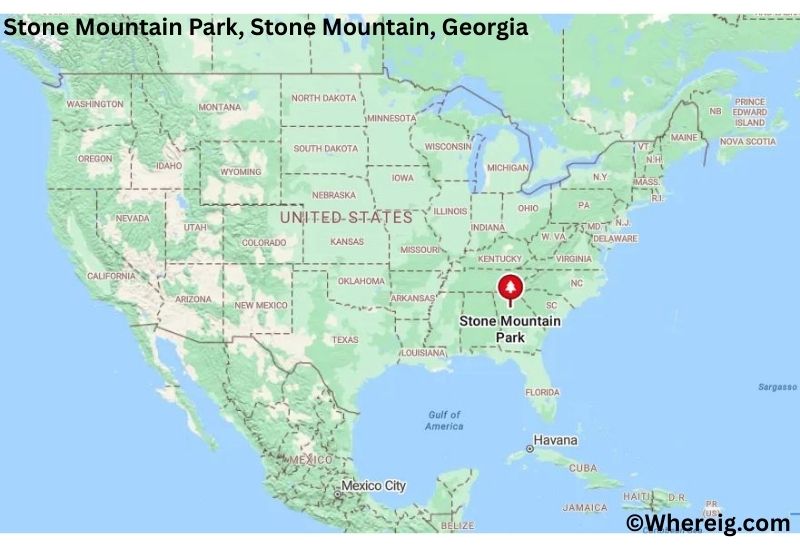 Where is Stone Mountain Park Located inStone Mountain, Georgia
