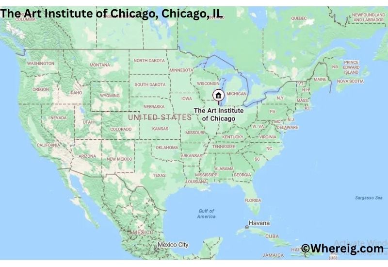 Where is The Art Institute of Chicago Located in Chicago, Illinois