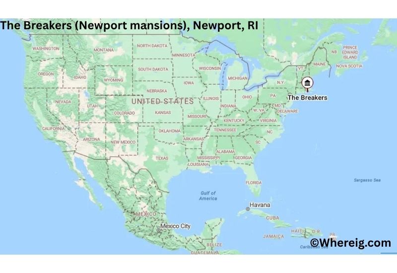 Where is The Breakers (Newport mansions) Located inNewport, Rhode Island Where is The Breakers (Newport mansions) Located inNewport, Rhode Island