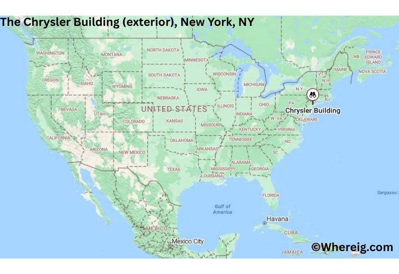 Where is The Chrysler Building (exterior) Located inNew York, NY