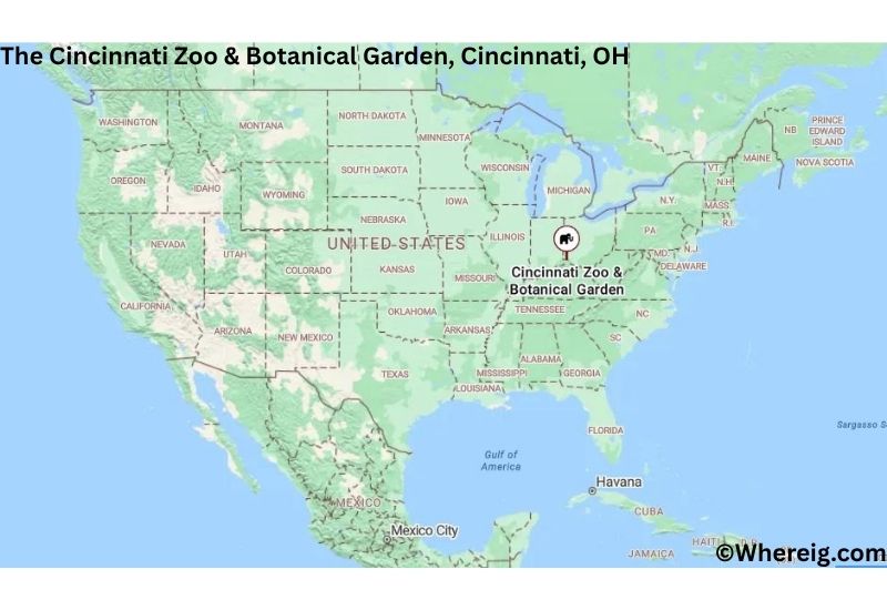 Where is The Cincinnati Zoo & Botanical Garden Located inCincinnati, Ohio