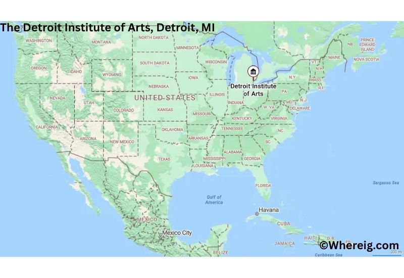 Where is The Detroit Institute of Arts Located inDetroit, Michigan