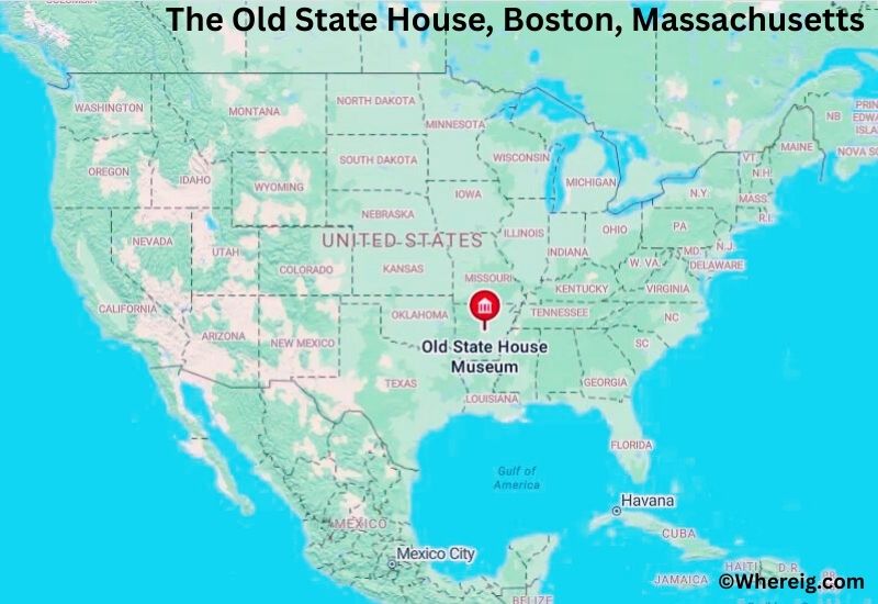 Where is The Old State House Located in Boston, Massachusetts