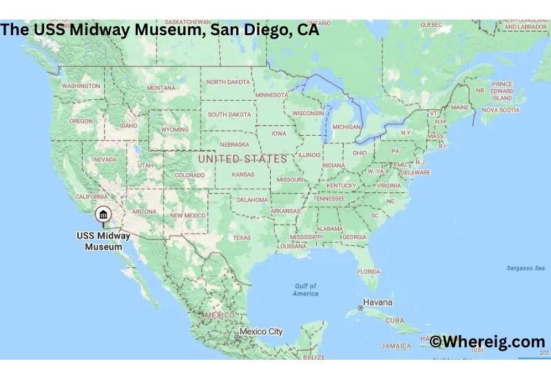Where is The USS Midway Museum Located inSan Diego, California Where is The USS Midway Museum Located inSan Diego, California