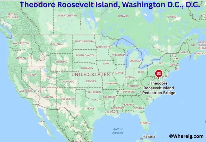 Where is Theodore Roosevelt Island Located in Washington D.C., D.C. Where is Theodore Roosevelt Island Located in Washington D.C., D.C.