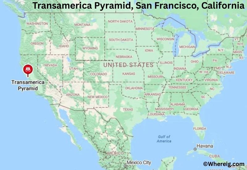 Where is Transamerica Pyramid Located in San Francisco, California