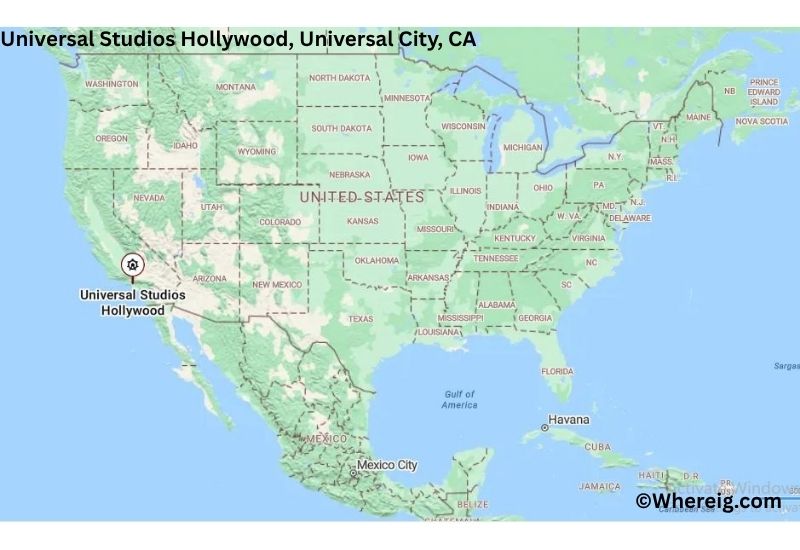 Where is Universal Studios Hollywood Located in Universal City, California