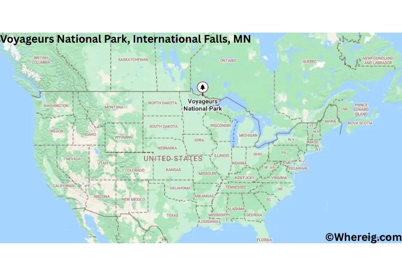 Where is Voyageurs National Park Located in International Falls, Minnesota Where is Voyageurs National Park Located in International Falls, Minnesota