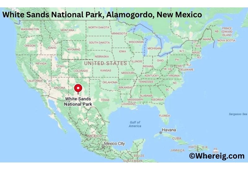 Where is White Sands National Park Located inAlamogordo, New Mexico Where is White Sands National Park Located inAlamogordo, New Mexico