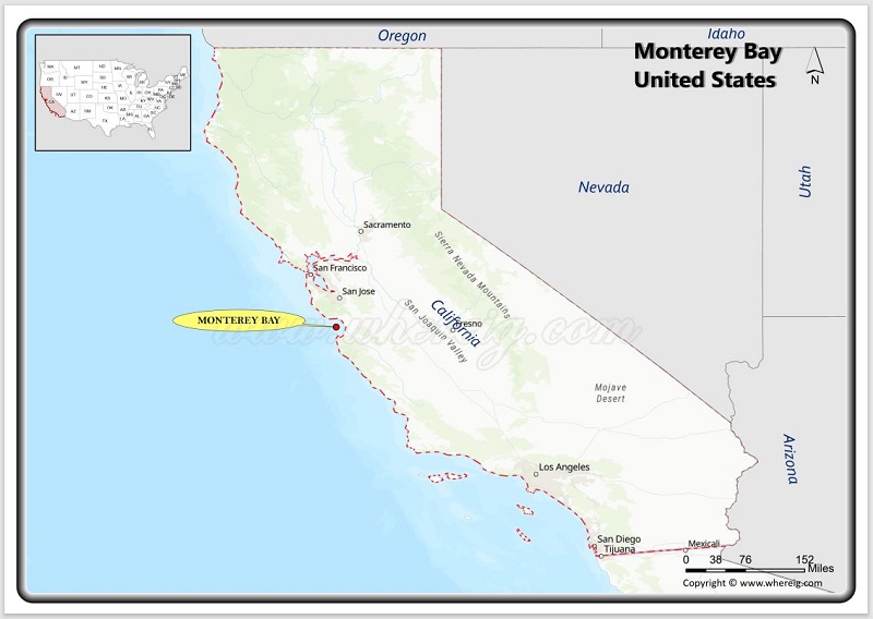 Where is Monterey Bay Located