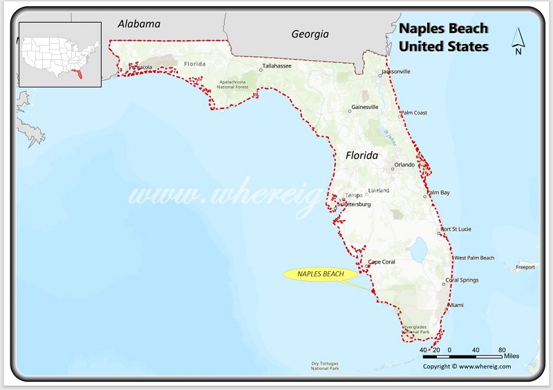 Where is Naples Beach Located