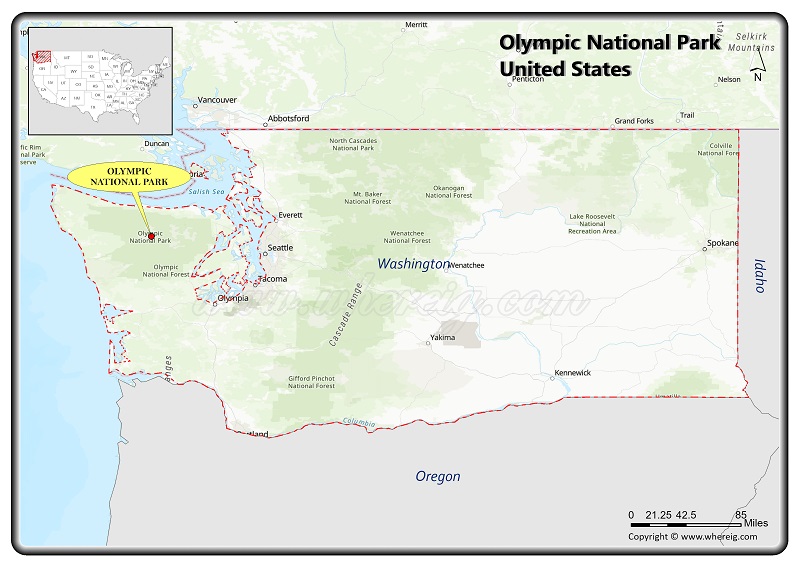 Where is Olympic National Park Located in Washington