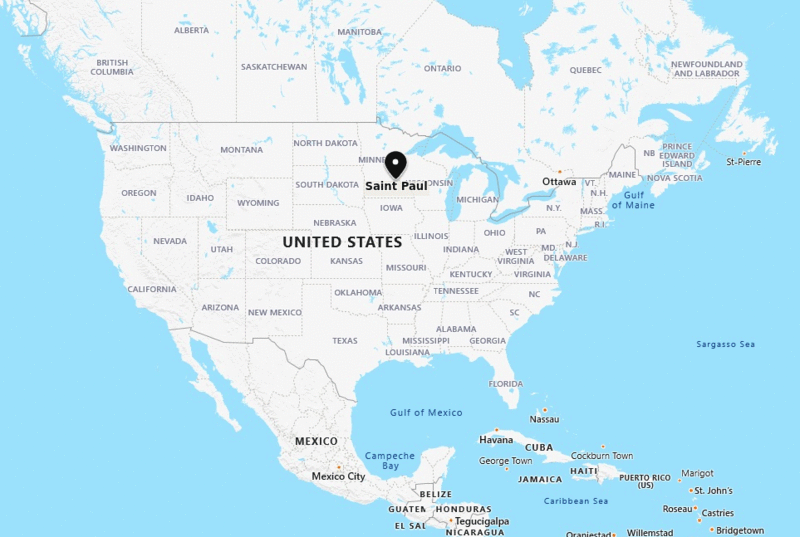 Where is Saint Paul, MN? / Where is Saint Paul Located in the US Map