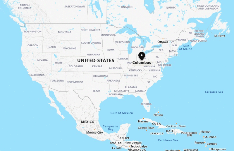 Map To Columbus Ohio Where Is Columbus, Ohio? Location Map Of Columbu