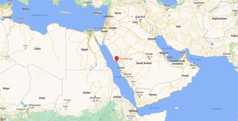 where is The Red Sea Where is The Red Sea located