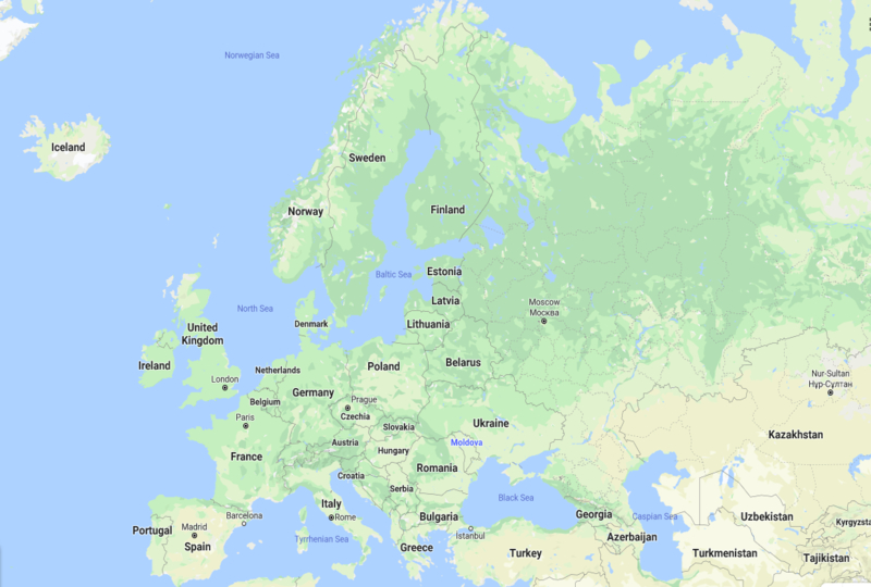 List of european countries and capitals in alphabetical order